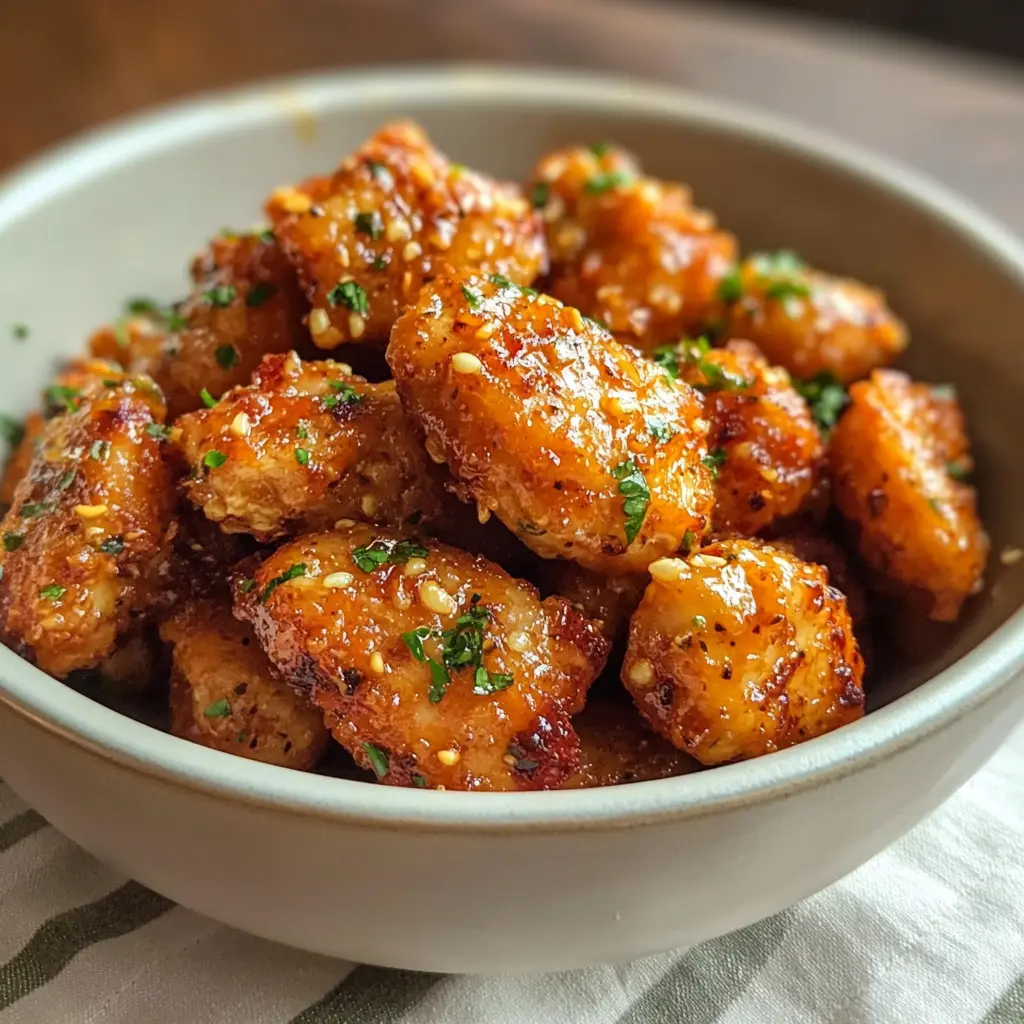 Looking for a quick and flavorful meal? These Honey Garlic Chicken Bites are perfect for any night! Made with tender chicken pieces and coated in a sticky, sweet, and savory honey-garlic sauce, they are sure to please. Ideal for family dinners or casual gatherings, save this recipe for a delicious addition to your meal rotation!