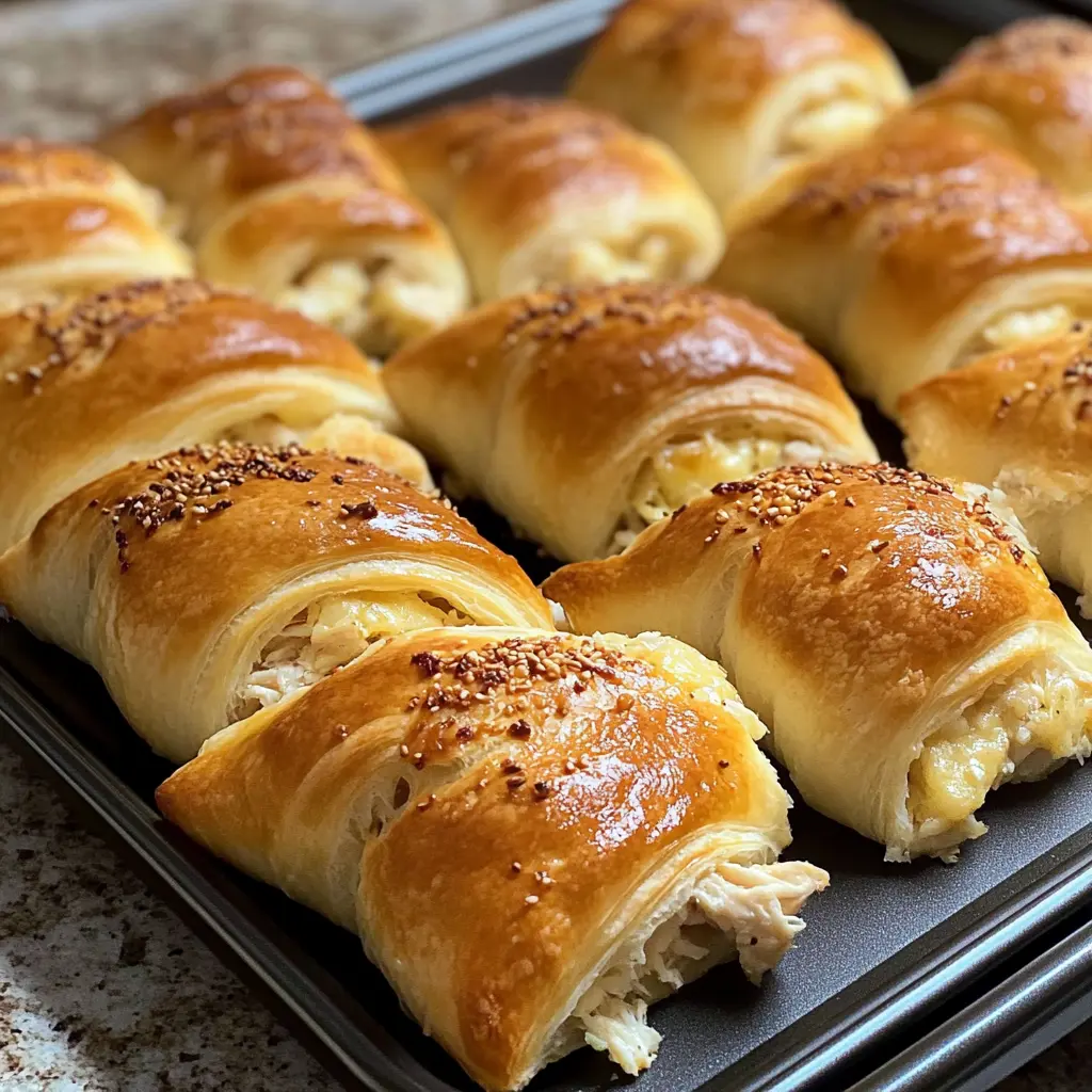 Get ready for a dinner that impresses without the fuss! These Baked Chicken Stuffed Crescent Rolls are filled with savory chicken and gooey cheese, creating the ultimate comfort food. Perfect for weeknight meals or gatherings, your family and friends will love these easy-to-make delights. Save this recipe for a tasty treat that everyone will enjoy!