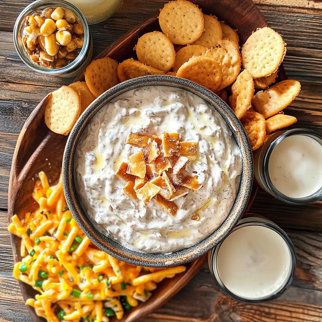 Enjoy a tasty Beer Dip that's perfect for game day or casual gatherings! This easy recipe combines cream cheese, beer, and a blend of savory spices for a creamy texture and bold flavor. Serve it with pretzels or veggies for a fun snack. Save this pin to make your next party unforgettable!