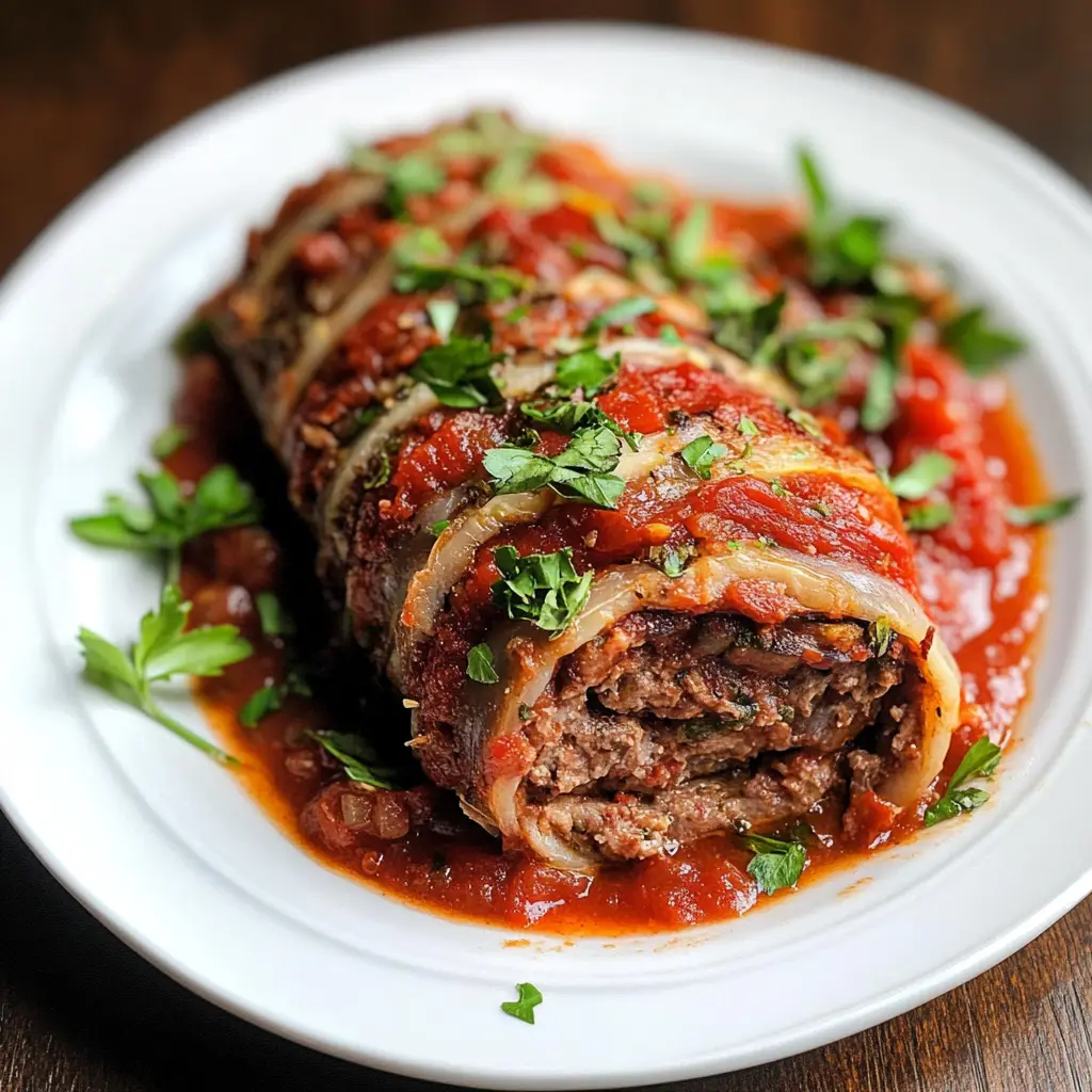 Layered with rich flavors, this Braciole with Tomato Sauce pairs tender beef rolls with a savory sauce that's perfect for any meal. Featuring fresh herbs and spices, it brings an irresistible Italian touch to your table. Save this recipe for your next family dinner or cozy gathering!