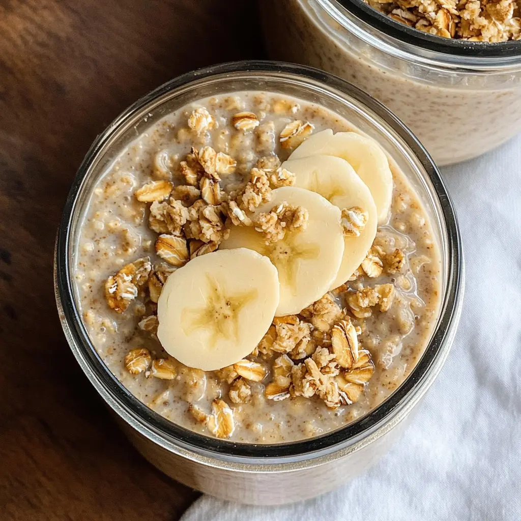 Start your morning with these delicious Brown Sugar Overnight Oats! This easy recipe combines creamy oats, rich brown sugar, and a sprinkle of cinnamon for a sweet, satisfying breakfast. Perfect for busy mornings, just prepare the night before and grab it when you're ready. Save this pin for an effortless, wholesome start to your day!