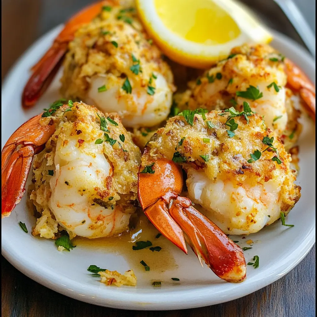 Treat yourself to these delicious crab stuffed shrimp! Juicy shrimp are filled with a creamy crab mixture, baked to golden perfection, and seasoned with herbs that bring out the best flavors. Perfect for dinner parties, special occasions, or a cozy night in. Save this recipe to impress your guests with a seafood delight they won't forget!