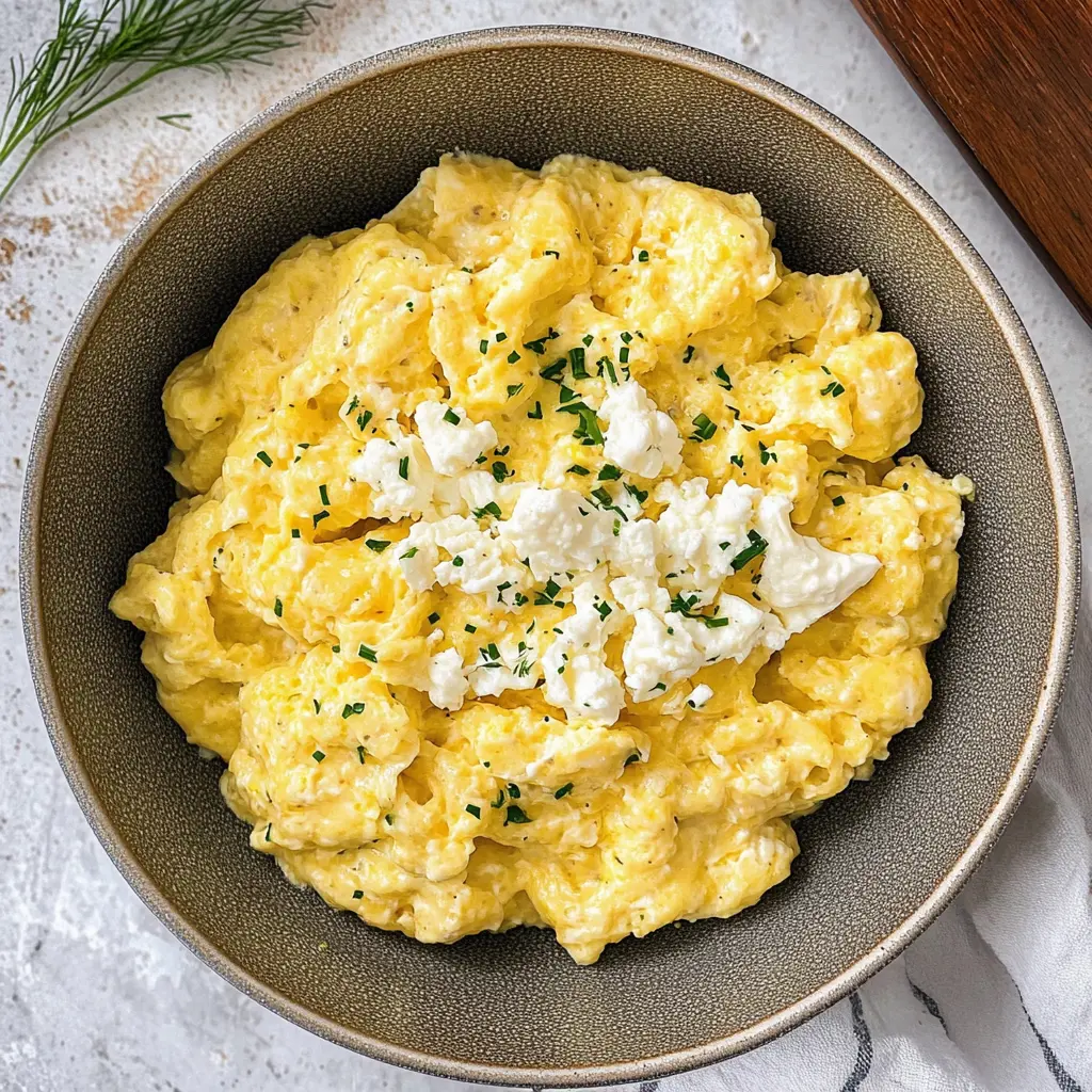 Start your mornings right with these Creamy Cottage Cheese Scrambled Eggs! Packed with protein and flavor, this easy recipe combines fluffy eggs and rich cottage cheese for a delicious twist on a breakfast classic. Perfect for busy days or brunch gatherings. Save this recipe to make a nutritious and tasty meal any day!