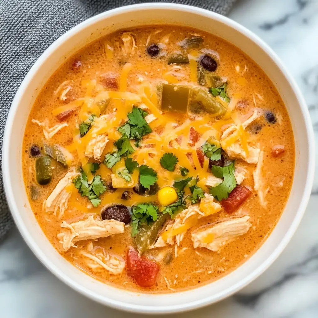 Warm up your dinner plans with this delicious Creamy Instant Pot Chicken Taco Soup! Packed with tender chicken, black beans, corn, and zesty taco seasoning, this soup is both quick to make and satisfying. Perfect for busy weekdays or cozy nights in. Save this recipe to enjoy a delightful meal any time you crave comfort food!