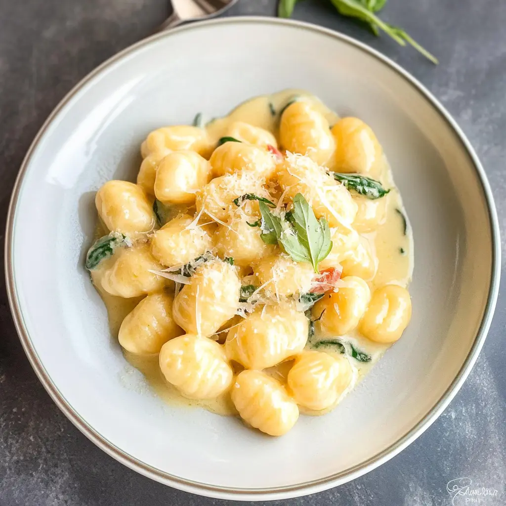 Rich and creamy Tuscan gnocchi captures the essence of Italian comfort food in every bite! With sautéed spinach, sun-dried tomatoes, and a luscious garlic-infused sauce, this dish is perfect for a cozy dinner or a special occasion. Save this recipe for a delightful meal that will impress your family and friends!