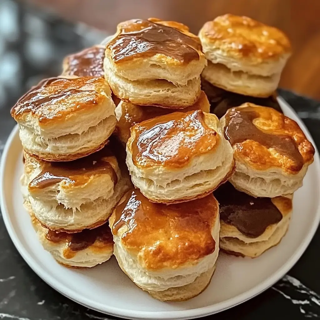 Treat yourself to these mouthwatering French Dip Biscuits! Flaky, buttery biscuits are filled with tender roast beef and topped with melty cheese, making for a deliciously comforting meal. Perfect for quick weeknight dinners or cozy weekends, this recipe is sure to be a family favorite. Save it for your next gathering or any time you're in the mood for a hearty bite!