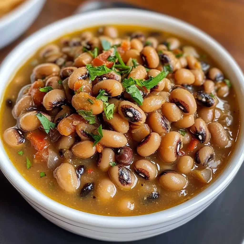 Cozy up with a bowl of Hoppin' Johns, a classic Southern dish featuring black-eyed peas, rice, and a hint of smoky flavor. This recipe not only offers comfort but also brings good luck for the New Year! Packed with wholesome ingredients and hearty flavors, it's perfect for family gatherings or cozy dinners. Save this recipe to make your next gathering memorable!