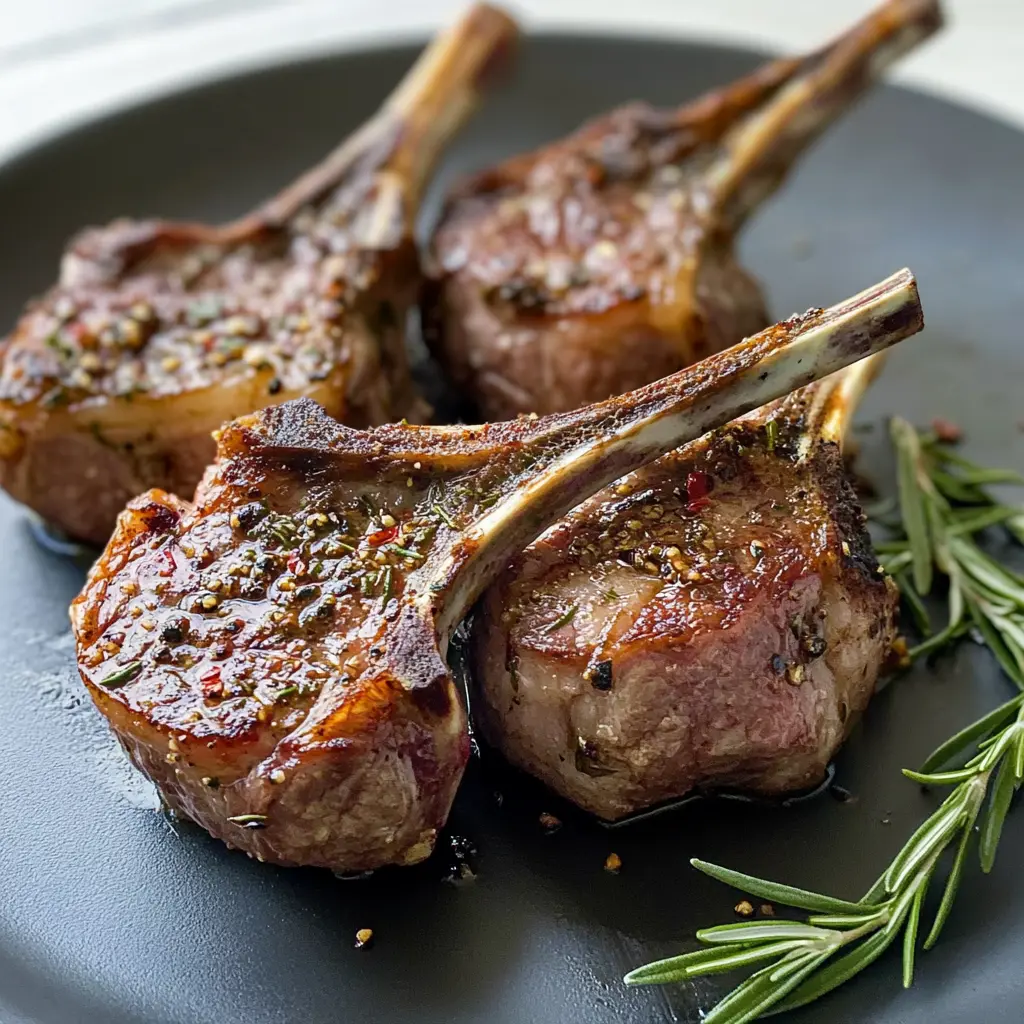 These delectable Lamb Chops with Rosemary and Garlic are the perfect blend of tender meat and aromatic herbs. Infused with garlic and fresh rosemary, this dish offers an irresistible flavor that's sure to impress at your next dinner. Save this recipe for a special occasion or a cozy weeknight meal—you won’t want to miss out on this delightful treat!