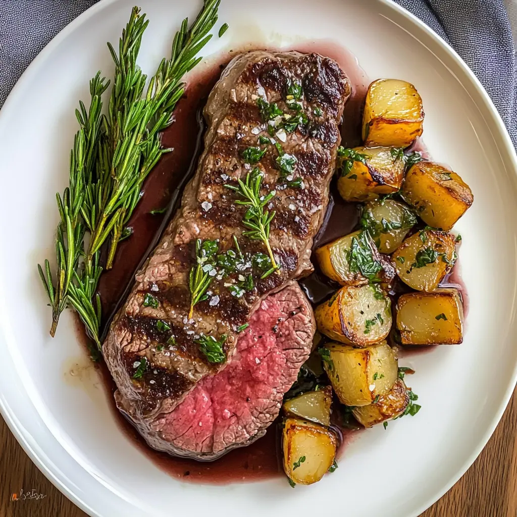 Get ready for a mouthwatering meal with this pan-seared steak! Perfectly cooked to juicy perfection, this recipe highlights the richness of beef and is quick to prepare. With just a few spices, you can bring out incredible flavors that will impress anyone at the dinner table. Save this recipe for your next special occasion or a cozy night in!