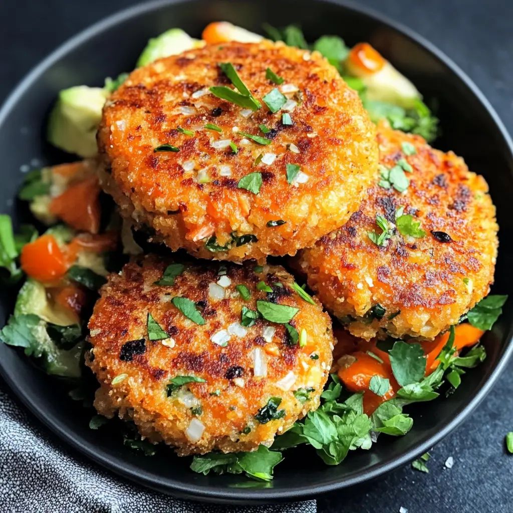 Enjoy these crispy salmon patties that are packed with flavor and easy to make! With just a few simple ingredients like fresh salmon, breadcrumbs, and herbs, you’ll create a delicious dish perfect for lunch or dinner. Ideal for family gatherings or a quick weekday meal. Save this recipe to impress everyone at your next meal!