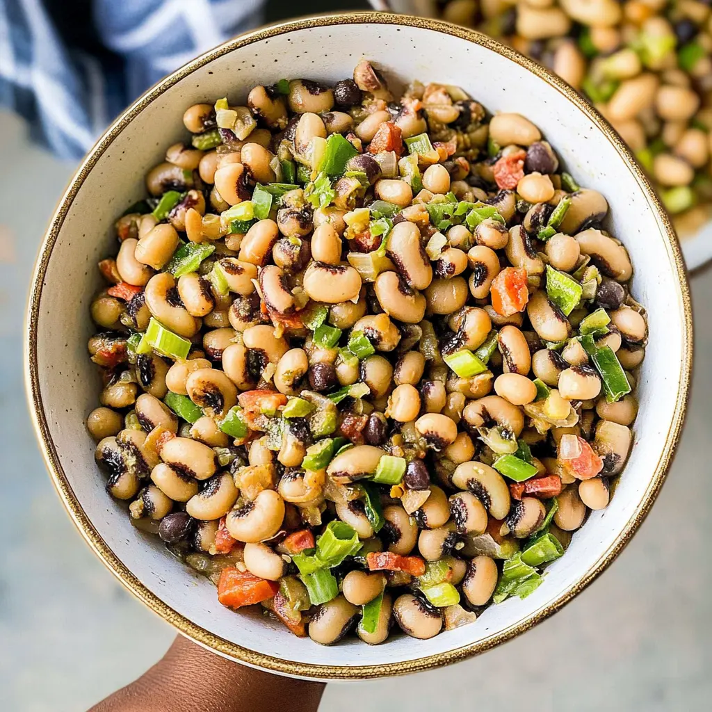 This Smoky Black-Eyed Peas and Collard Greens dish is a comforting classic that warms the soul! Packed with flavor and heart-healthy ingredients, it's perfect for a hearty meal any day of the week. This recipe brings together tender black-eyed peas and nutritious collard greens for a delightful Southern twist. Save this recipe for a filling dinner or a festive New Year’s celebration!