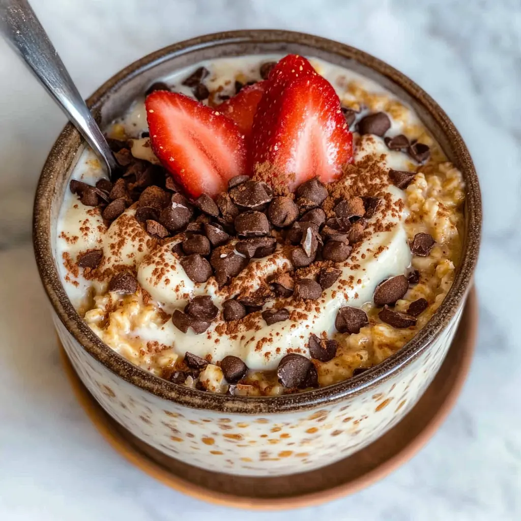 Start your mornings with a taste of Italy! These Best Tiramisu Overnight Oats combine creamy yogurt, rich coffee, and a hint of cocoa for a delicious breakfast. Packed with energy and flavor, they’re perfect for busy days or a special brunch. Save this recipe and treat yourself or your loved ones to a delightful start!