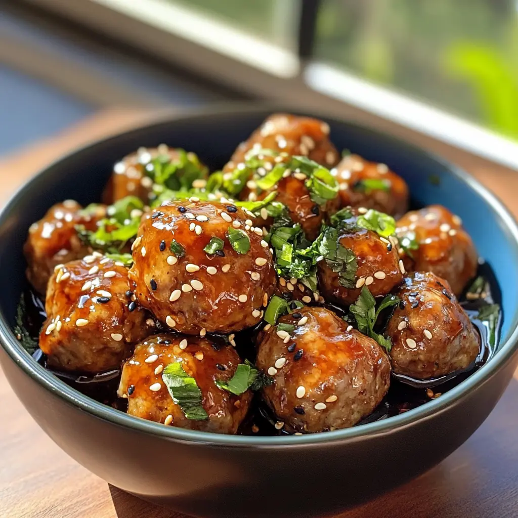 These Asian Glazed Turkey Meatballs bring a delightful twist to mealtime! With a perfect blend of ginger, garlic, and soy sauce, each bite is bursting with flavor. Perfect for appetizers, dinner, or meal prep, this recipe is both simple and satisfying. Save this pin to try the recipe for your next family gathering or cozy night in!