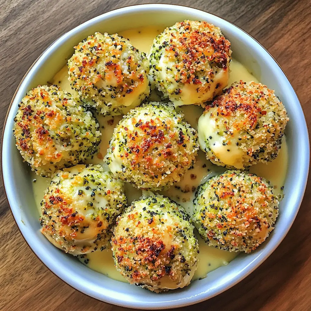 These baked broccoli cheese balls are a tasty way to sneak in veggies! Combining fresh broccoli, melty cheese, and crispy breadcrumbs, they make the perfect snack or side dish. They're healthy, easy to make, and loved by kids and adults alike. Save this recipe for your next family gathering or game day feast!