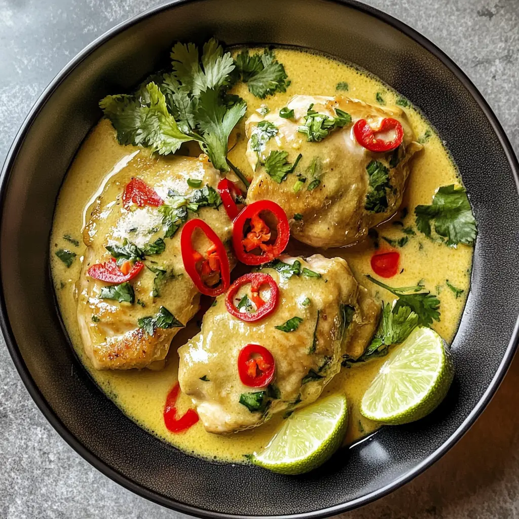 This Coconut Lime Chicken recipe is a tropical escape on your plate! Made with juicy chicken marinated in creamy coconut milk and zesty lime, it brings a burst of flavor to any meal. Perfect for weeknight dinners or summer barbecues, this dish is sure to impress your family and friends. Save this recipe for your next culinary adventure!