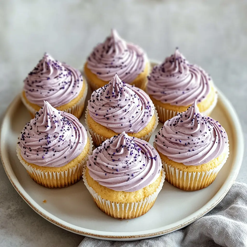 Brighten your day with these Lemon Poppy Seed Cupcakes topped with delicate Lavender Frosting! The zesty lemon and crunchy poppy seeds create a light, refreshing treat, while the floral frosting adds a unique twist. Perfect for spring gatherings or a cozy afternoon snack. Don’t forget to save this recipe for your next baking adventure!