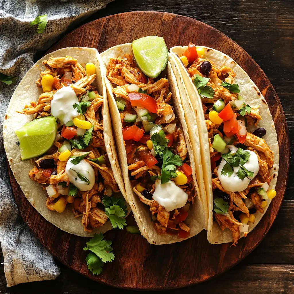 Looking for an easy weeknight meal? These Southwestern Crockpot Chicken Tacos are the perfect solution! Juicy chicken slow-cooked with zesty spices and fresh ingredients creates a flavorful filling. Great for family dinners or casual get-togethers. Save this recipe for a tasty taco night that everyone will love!