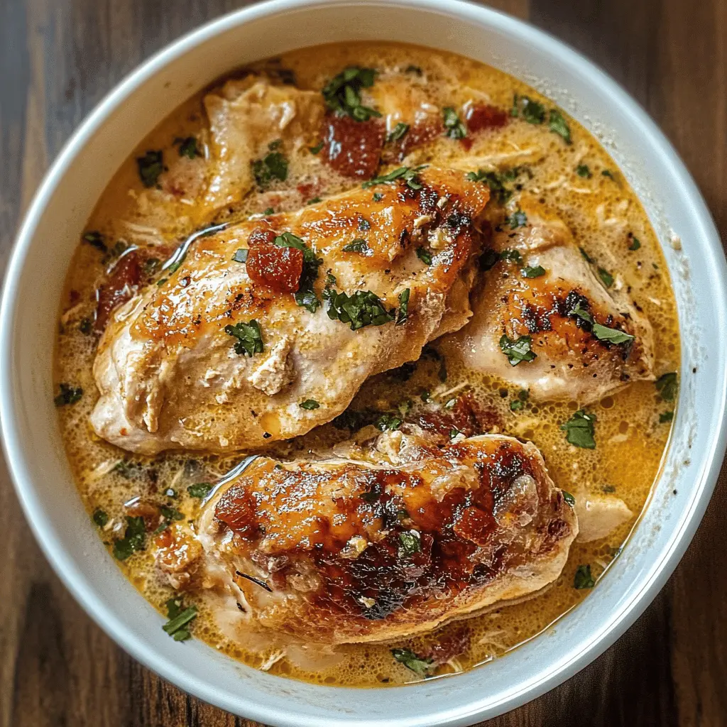 Get ready to impress with this easy Crockpot Marry Me Chicken recipe! Tender chicken simmered in a creamy sun-dried tomato sauce makes for a dish that's perfect for date nights or cozy family dinners. With simple ingredients and minimal prep, you'll want to save this recipe for your next special occasion!