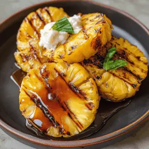 Looking for a simple dessert that brings the sunshine? This Easy Grilled Pineapple with Caramelized Brown Sugar is a must-try! Juicy pineapple caramelized to perfection creates a sweet, smoky flavor that's irresistible. Perfect for summer barbecues or a family gathering. Save this pin and enjoy a delightful treat that everyone will love!