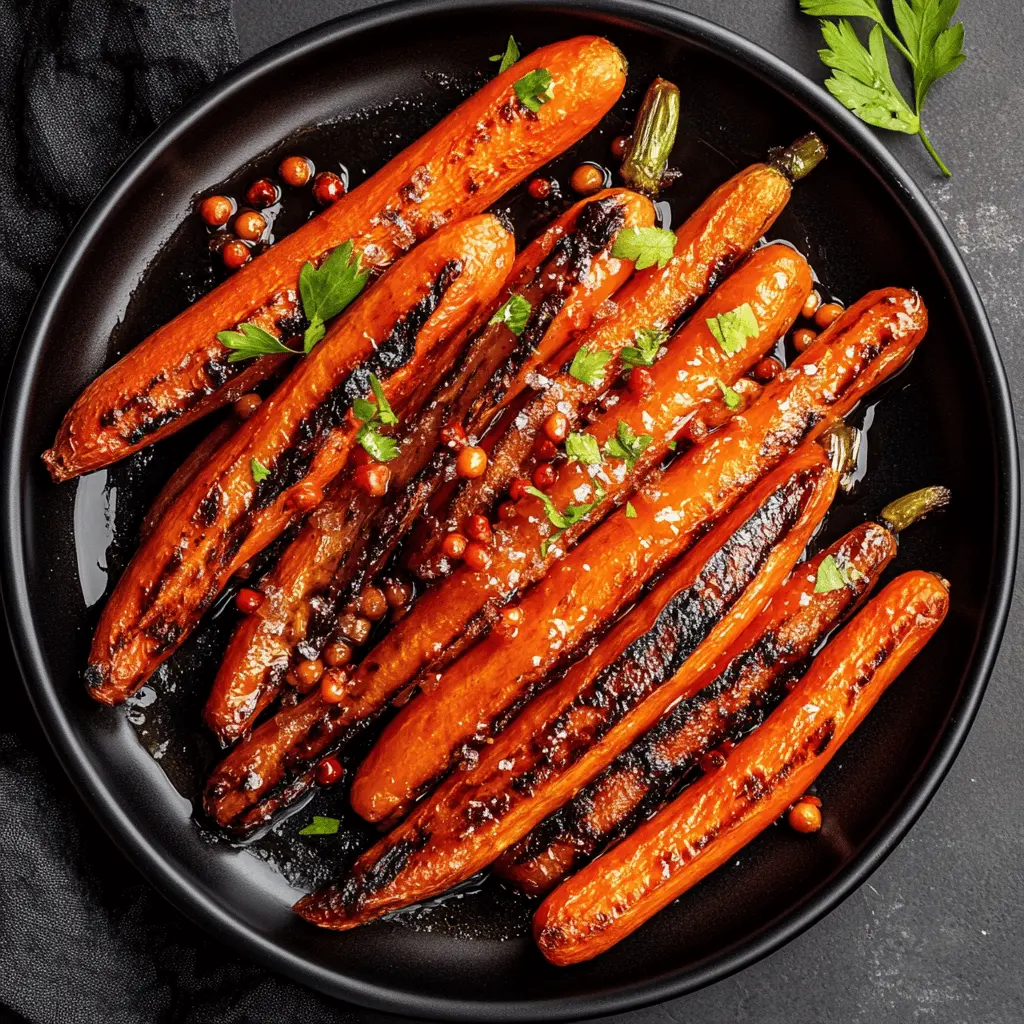 These Grilled Carrots with Honey Brown Sugar Glaze are a delightful addition to any meal! Their natural sweetness is perfectly balanced with a caramelized glaze that enhances their flavor. Perfect for summer barbecues or cozy family dinners, these vibrant carrots will tempt even the pickiest eaters. Save this recipe to impress your guests or make it for a delicious side dish any night of the week!